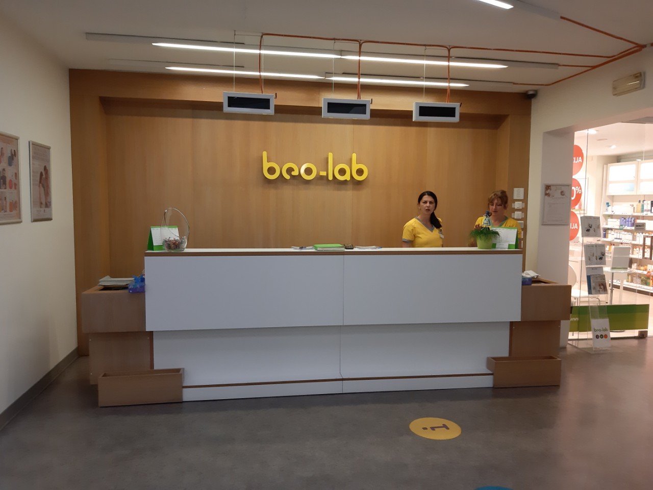 Beo-lab laboratorija Resavska 60, Beograd, Savski Venac 23