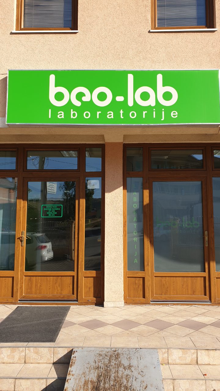 Beo-lab laboratorija Novi Pazar, Kosančićeva 55 2