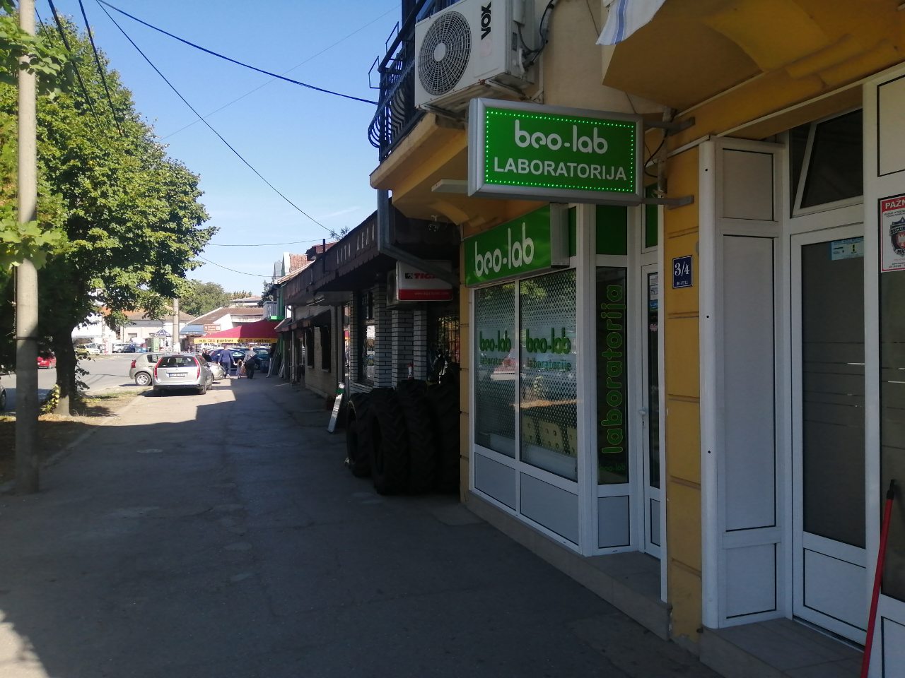 Beo-lab laboratorija Smederevska Palanka, 20.Juli 1