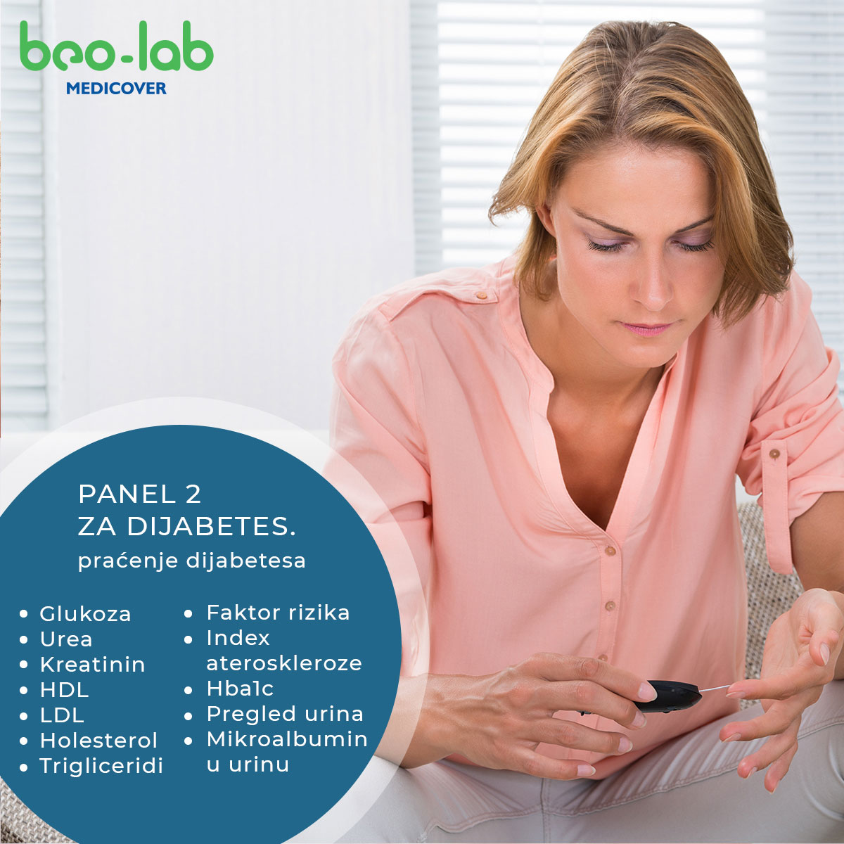 Panel za praćenje dijabetesa