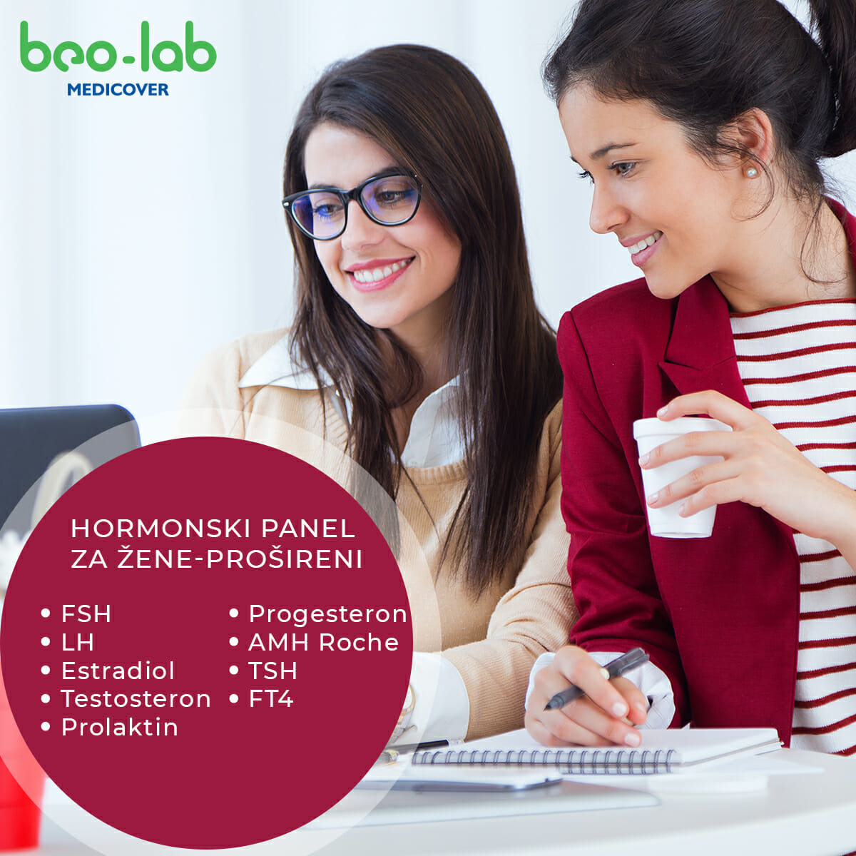 Hormonski panel za žene -prošireni